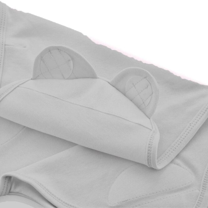 Babyjem Combed Cotton Swaddle (0m+) Gray