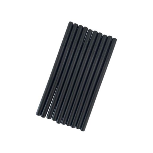 Minikoioi Flexi Straws - Bitter Black - 10 Pcs Minikoioi Flexi Straws - Bitter Black - 10 Pcs