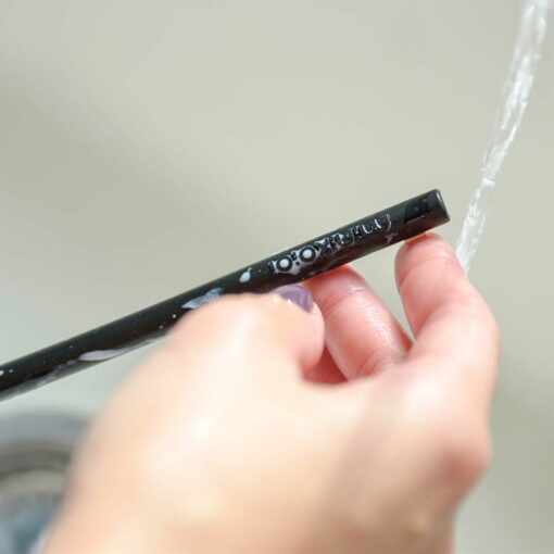 Minikoioi Flexi Straws - Bitter Black - 10 Pcs Minikoioi Flexi Straws - Bitter Black - 10 Pcs