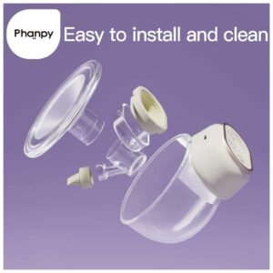 PhanpyEJOYPortableWearableElectricBreastPumpS28