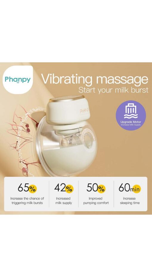 PhanpyEJOYPortableWearableElectricBreastPumpS22 PhanpyEJOYPortableWearableElectricBreastPumpS22