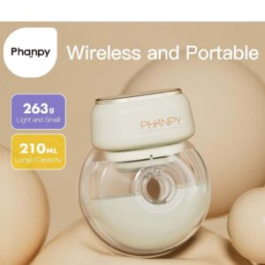 PhanpyEJOYPortableWearableElectricBreastPumpS23