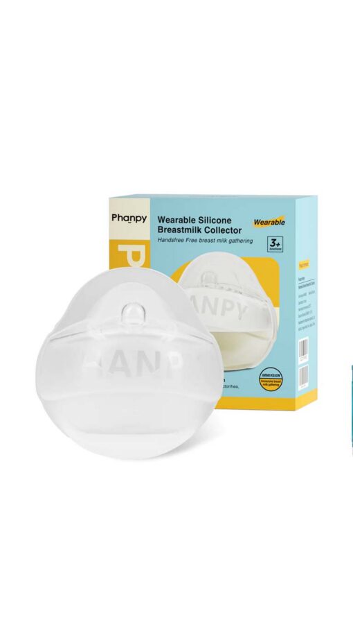 PhanpyWearableSiliconeBreastmilkCollector