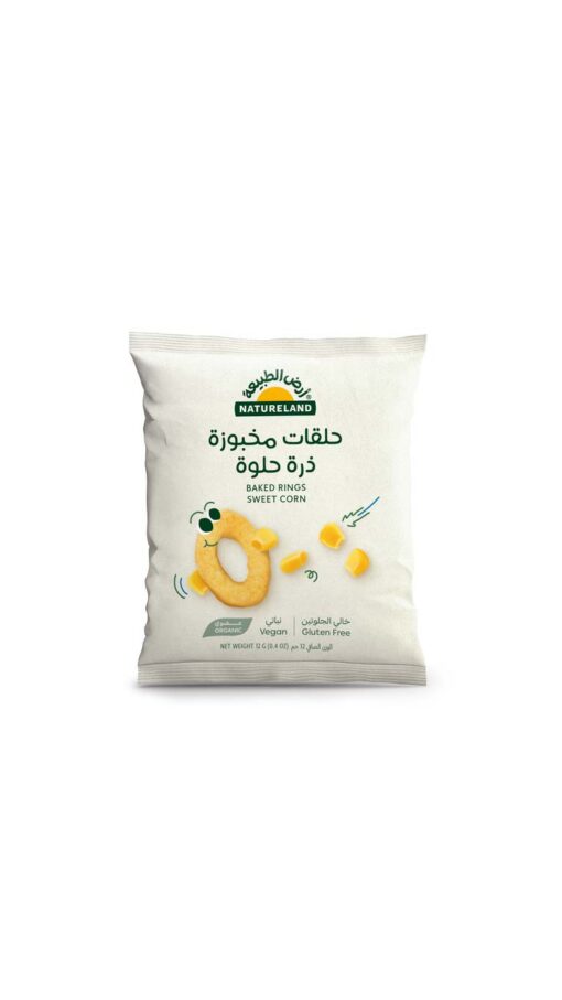 NaturelandBakedRingSweetCorn12g