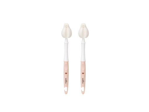 Spectra Sponge Teat Brush Set Long Type Pink