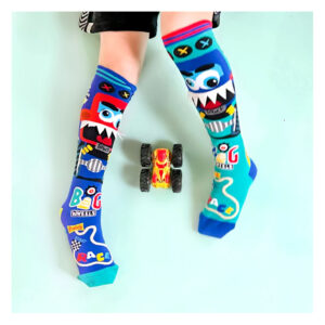MadmiaMonsterTruckToddlerSocks2