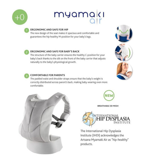 Chicco Myamaki Air0 - 6 Months (0-5Kg), Silver Chicco Myamaki Air0 - 6 Months (0-5Kg), Silver
