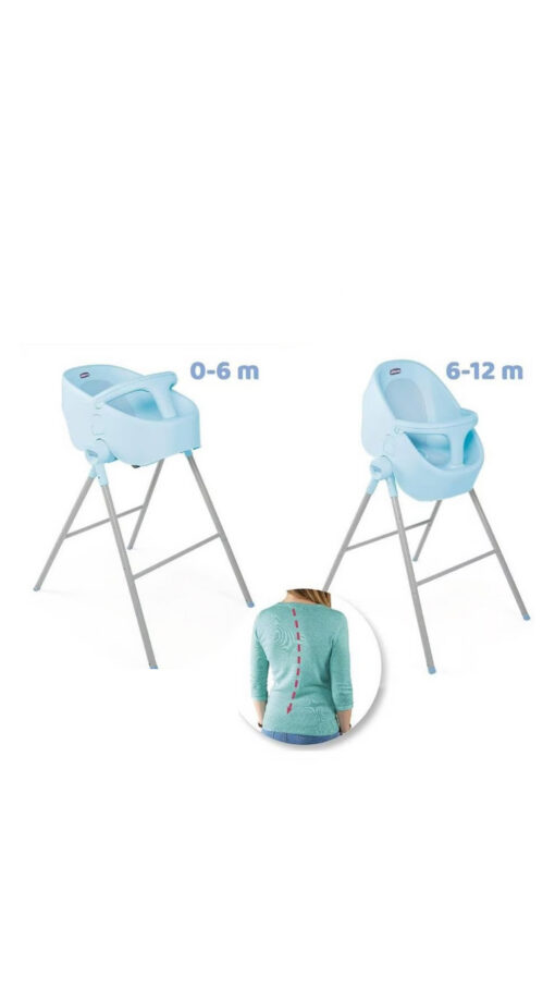 ChiccoBathSeatBlue4 Chicco Bubble Nest Bath Seat – Ocean Blue