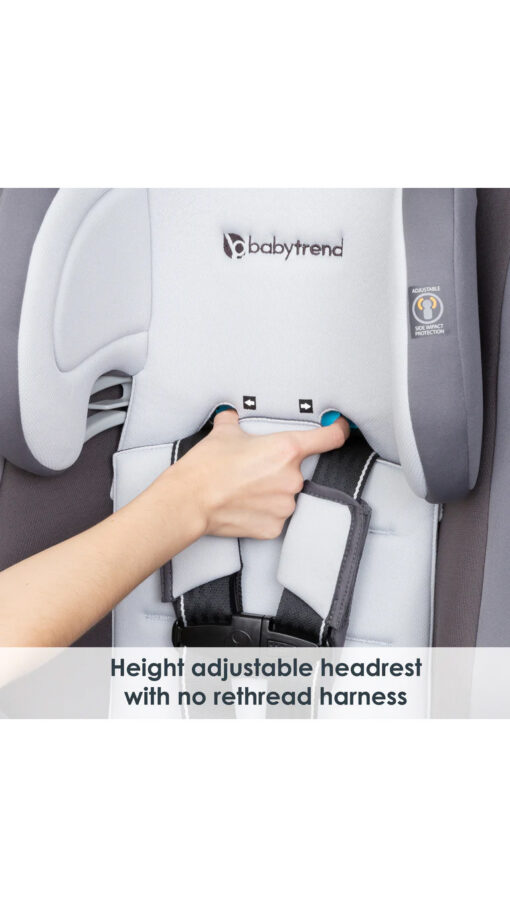 BabyTrendCarSeatGray6 Cover Me™ 4-in-1 Convertible Car Seat