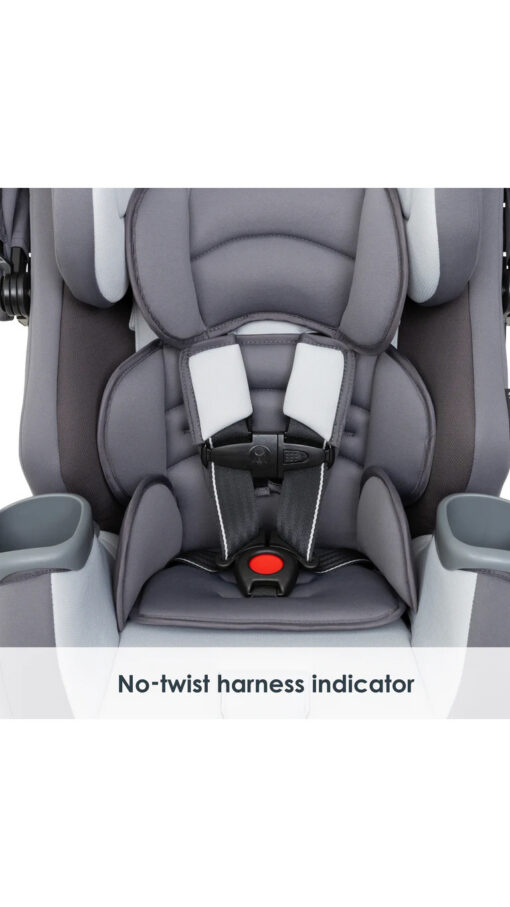 BabyTrendCarSeatGray7 Cover Me™ 4-in-1 Convertible Car Seat