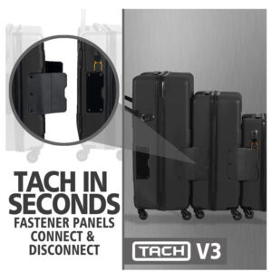 TACH V3 Connectable Luggage Bag Set of 3