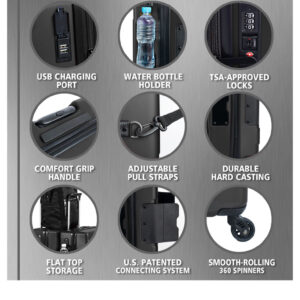 TachLuggageSuitcaseBalck5
