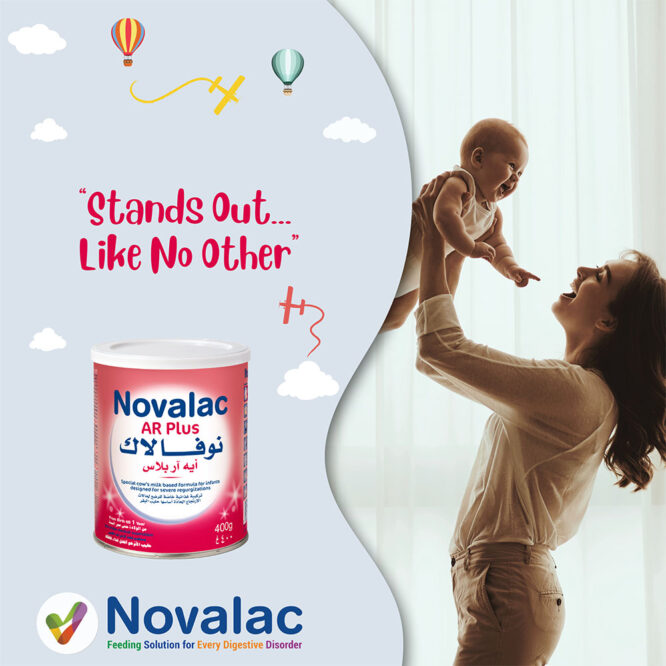 Novalac AR Plus | Anti-Regurgitation Milk Formula Powder (0-12m) 400g