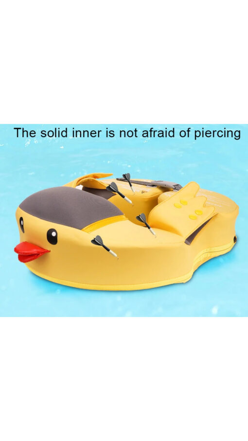 MambobayYellowFloatWithCanopy3 Mambobaby Duckling Waist Float 5A Pro with Canopy ( 8m-3yrs ) – Yellow