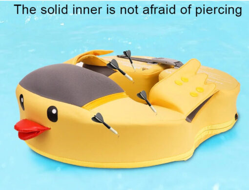 MambobayYellowFloatWithCanopy3 Mambobaby Duckling Waist Float 5A Pro with Canopy ( 8m-3yrs ) – Yellow