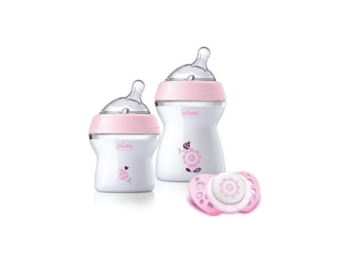 Chicco-Feeding-bottle-2 Chicco Natural Feeling Gift Set for Girls - Pink