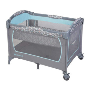 Baby Trend Nursery Center Straight N Arrow – Sky Blue & Gray