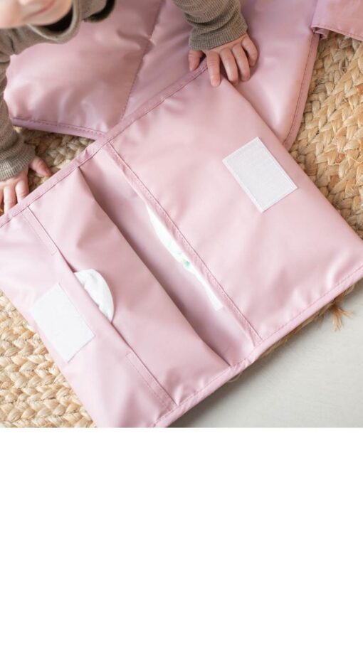 DiaperwalletPinkMauve KipKep Napper Diaper Wallet - Mauve