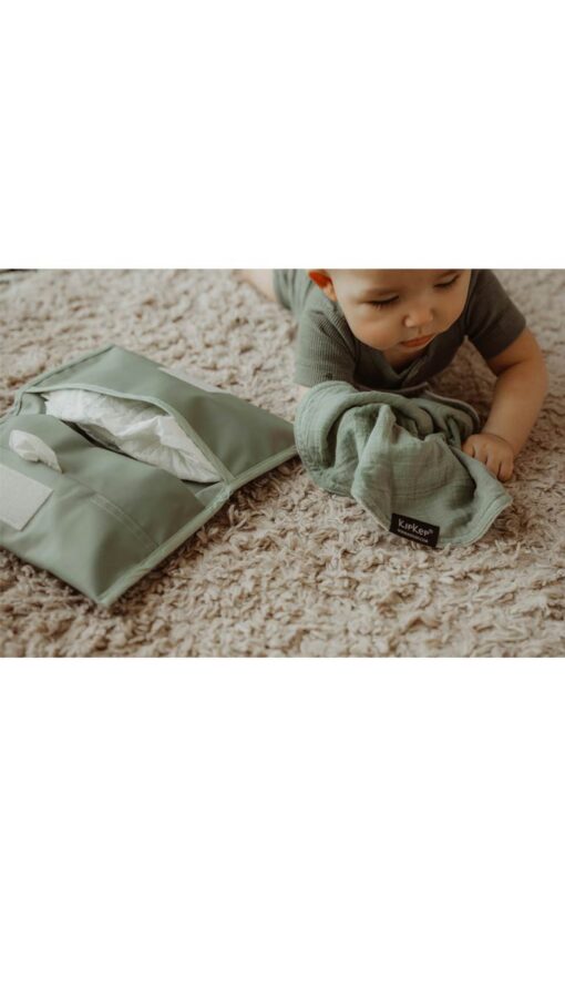 DiaperwalletGreen KipKep Napper Diaper Wallet - Pale Green