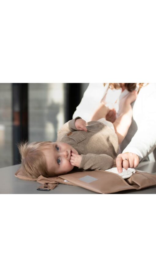 DiaperWalletCoffee KipKep Napper Diaper Wallet - Coffee