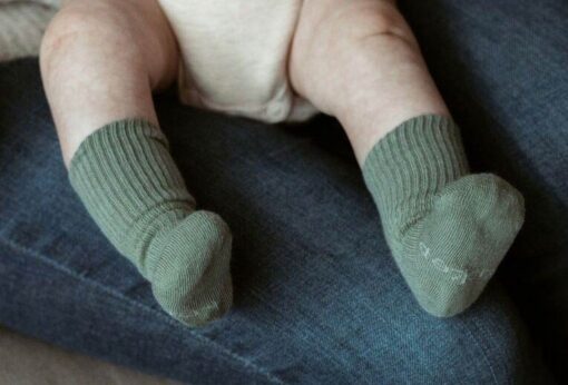 KipKep Bio Cotton Stay-on-Socks Newborn & Premature Calming Green - 1 Pair KipKep Bio Cotton Stay-on-Socks Newborn & Premature Calming Green - 1 Pair