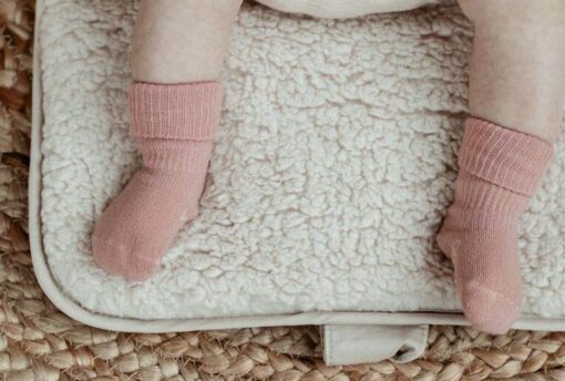 KipKep Bio Cotton Stay-on-Socks Newborn & Premature Mauve – 1 Pair KipKep Bio Cotton Stay-on-Socks Newborn & Premature Mauve – 1 Pair