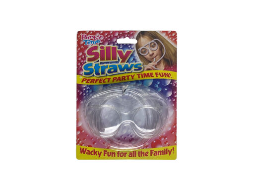 Party Silly Straws - White