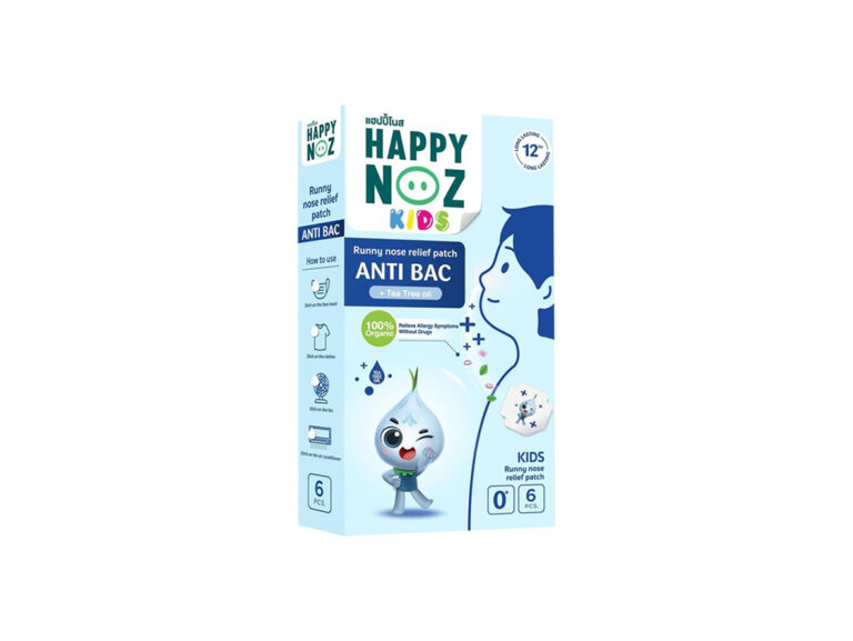 Happy Noz Anti-Cough Formula with Tea Tree Oil - 6 Patch (0+)