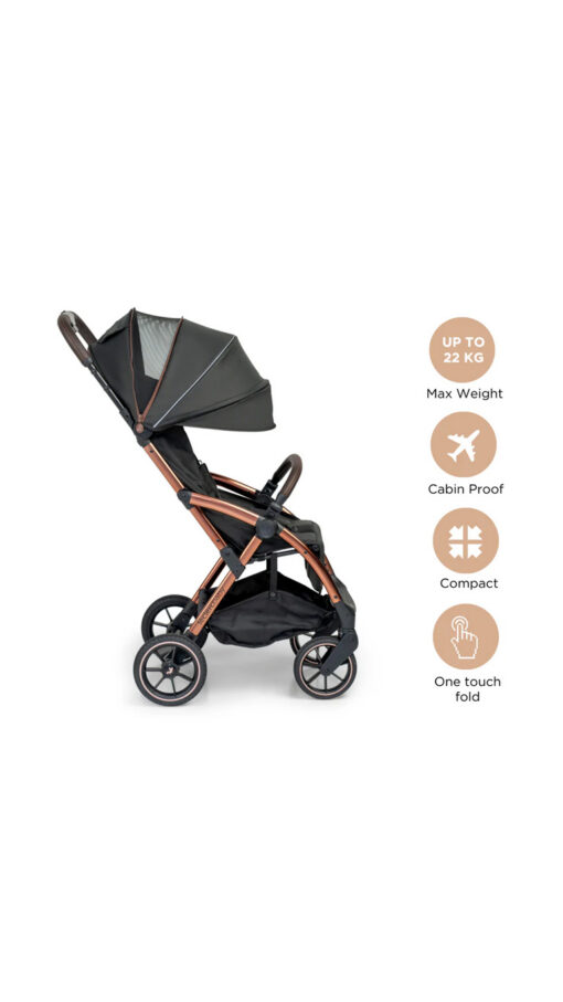 LeclercInfluencerXLStroller2 Leclerc Influencer XL Stroller – Black brown