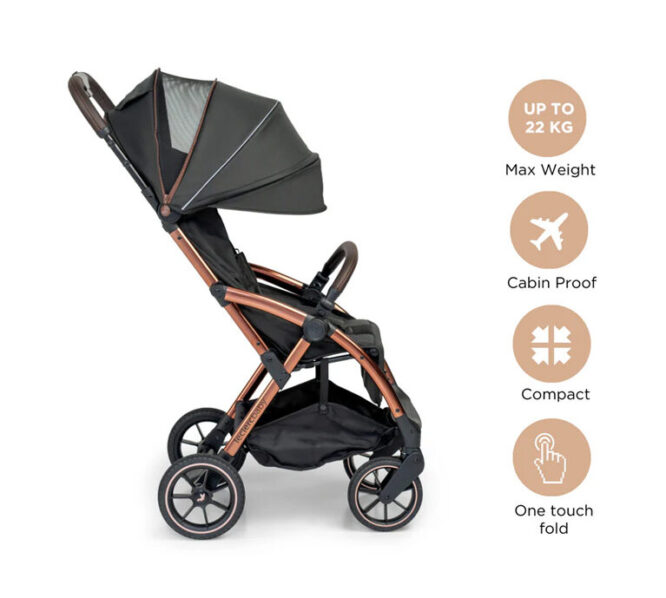 Leclerc Influencer XL Stroller – Black brown