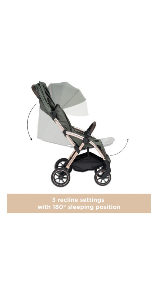 LeclercInfluencerXLStrollerArmyGreen3 Leclerc Influencer XL Stroller – Army Green