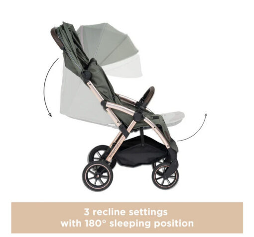 LeclercInfluencerXLStrollerArmyGreen3 Leclerc Influencer XL Stroller – Army Green