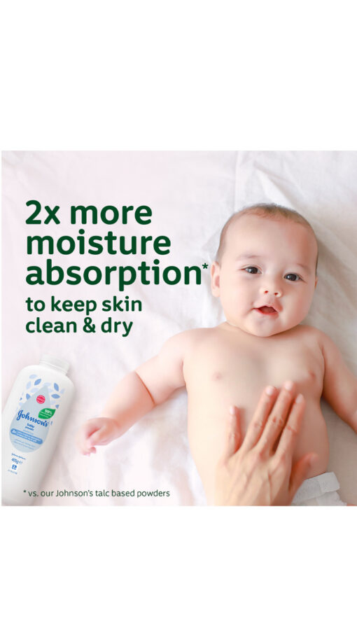 Johnson-baby-powder-for-soft-and-dry-skin,-400-ml3 Johnson's Baby Natural Cornstarch Powder