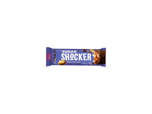 fitness-no-sugar-bar-9 (1) Fitness Shock Shocker Peanut Chocolate Protein Bar - 35g