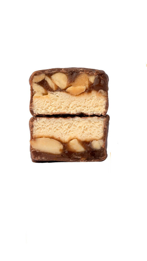 FitnessShockPeanutproteinBar Fitness Shock Peanut Salted Caramel Protein Bar - 50g