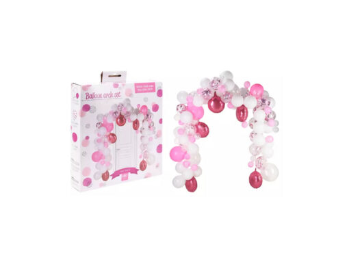 Balloon Arch Set Pink - 120 pcs