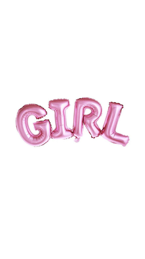 Baby Party Girl Foil Balloon - 70cm