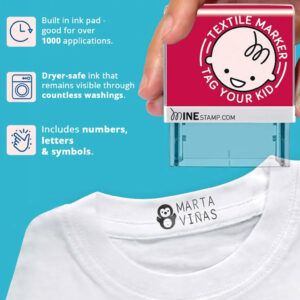 Mine Stamp for Clothes & Books
