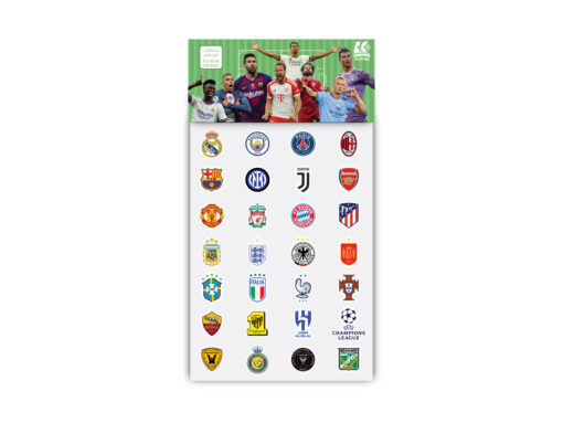 Football Stickers for Kids - 1 pcs