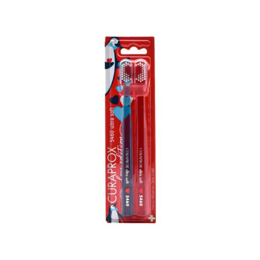 Curaprox 5460 Ultra Soft Toothbrush Love Edition - 2 Pcs