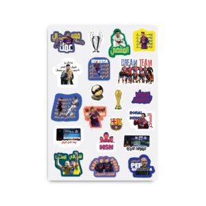 Football Stickers for Kids - 5 Pcs