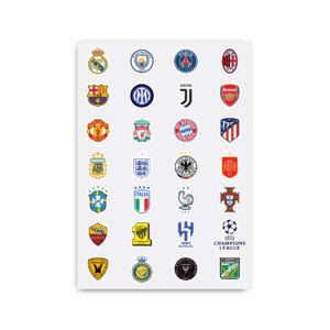 Football Stickers for Kids - 5 Pcs