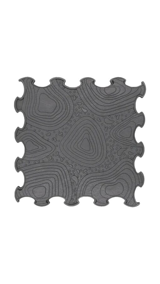 Ortoto Sensory Massage Puzzle Mat (Grand Canyon) - Storm Gray