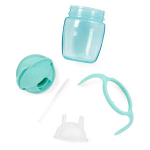 Skiphop Sip-To-Straw Cups Teal (6m+) - Pack of 2