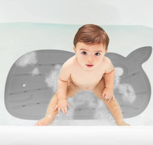 Skiphop Moby Bath Mat - Gray Skiphop Moby Bath Mat - Gray