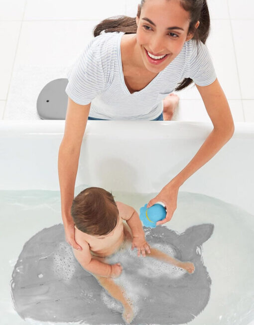 Skiphop Moby Bath Mat - Gray Skiphop Moby Bath Mat - Gray