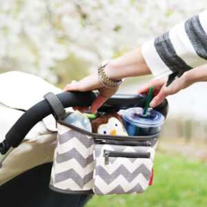 Skiphop Stroller Organizer Bag - Chevron