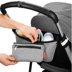 Skiphop Stroller Organizer Bag - Gray