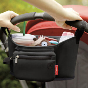 Skiphop Stroller Organizer Bag - Black