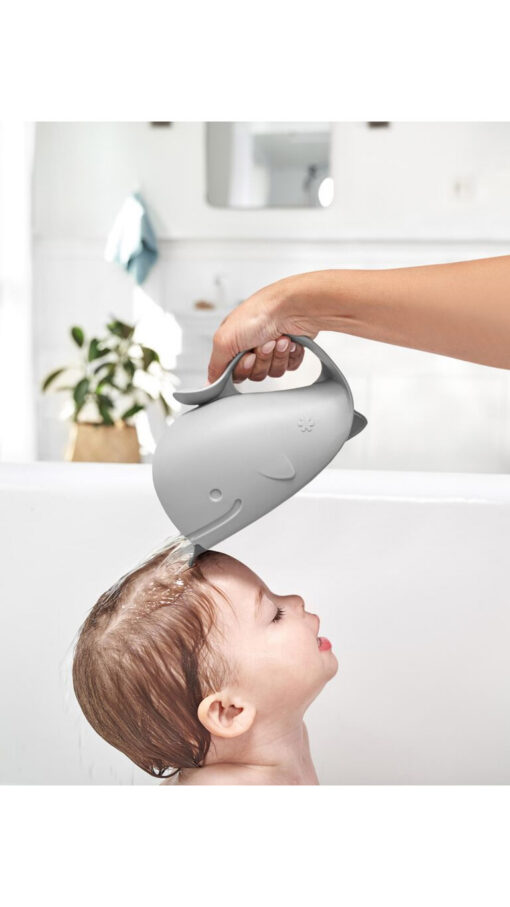 SkiphopBathRinserGray Skiphop Moby Waterfall Rinser - Gray